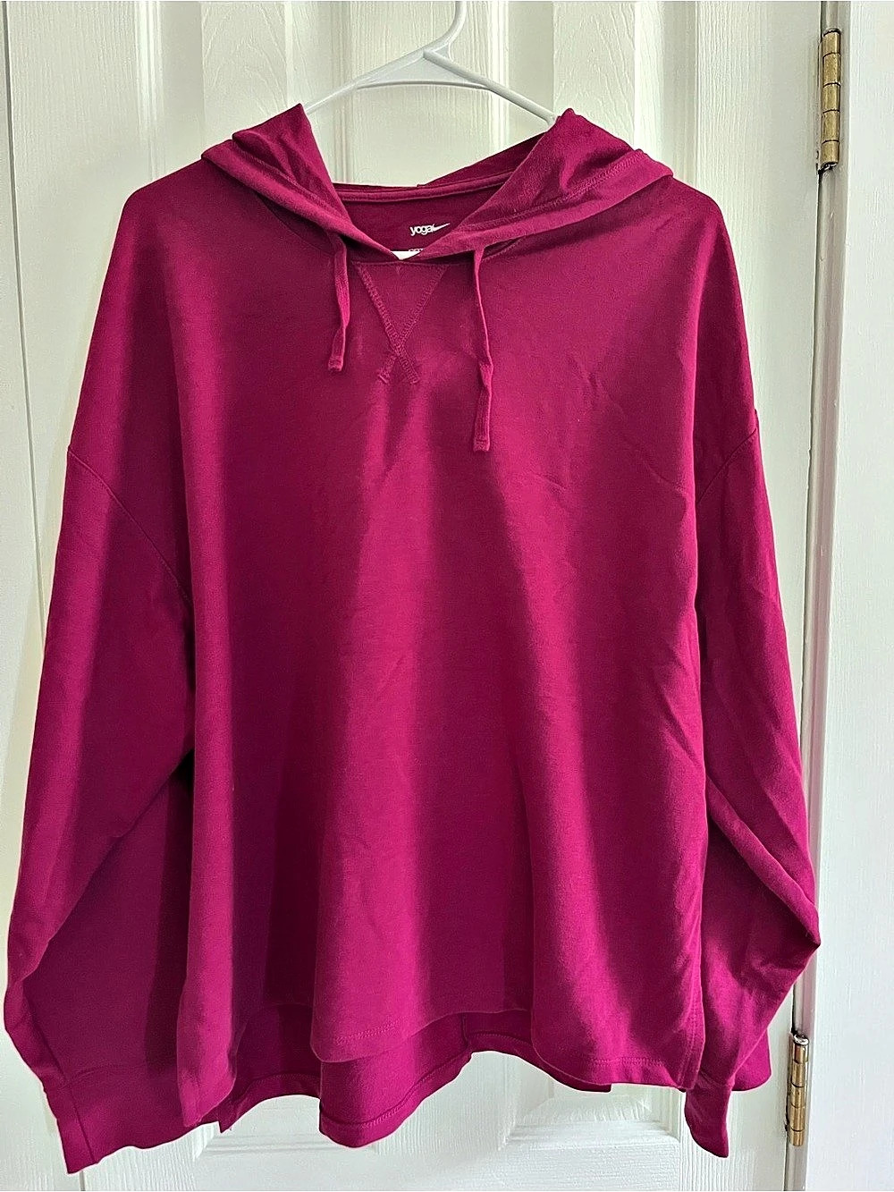Nike Yoga Cover-Up Hoodie Pink Large